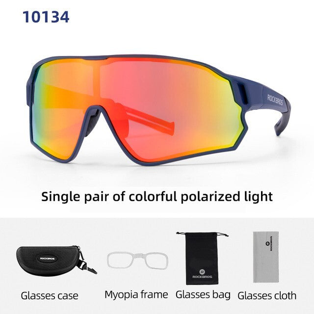 Polarized & Photochromic Cycling Sunglasses UV400 Protection Sport Glasses