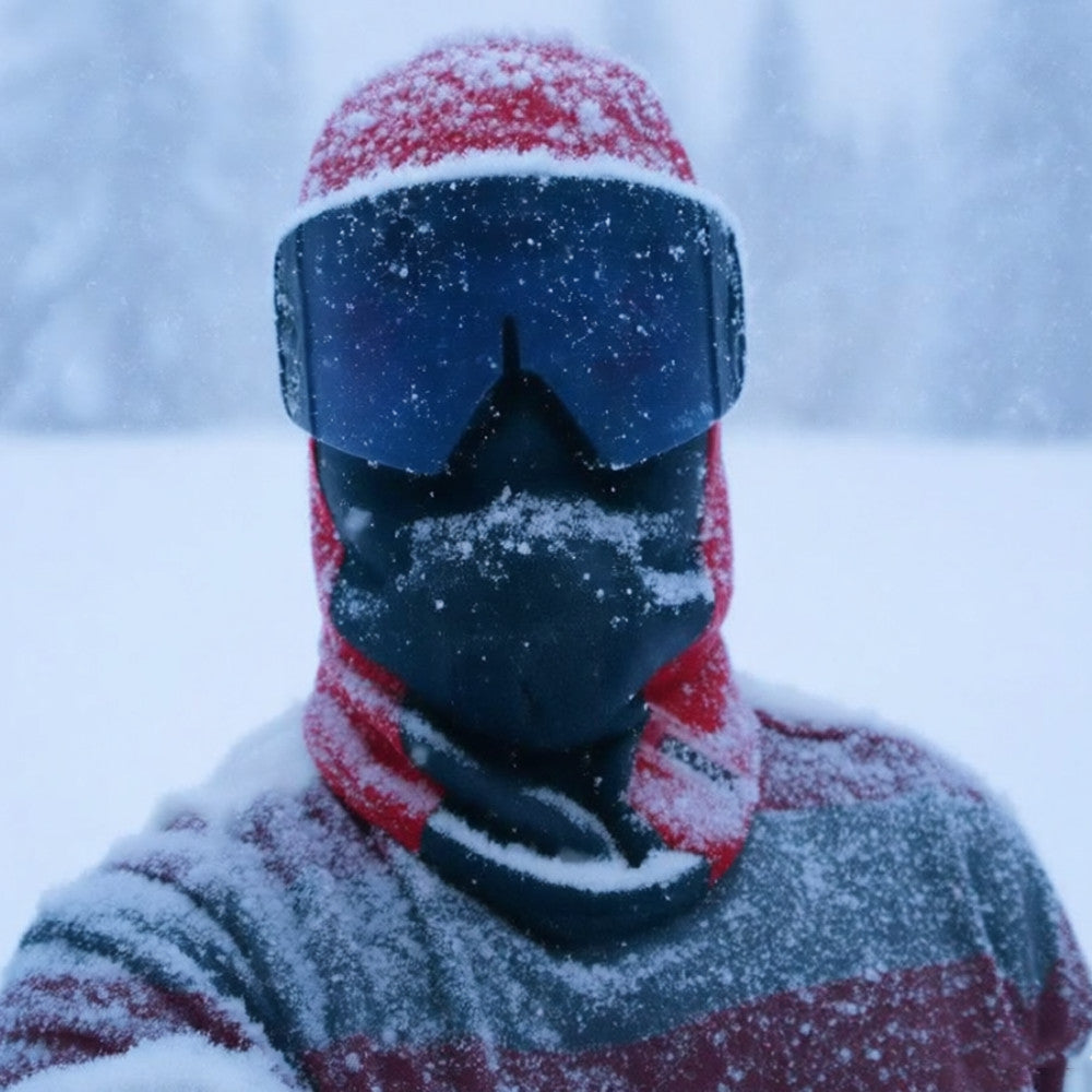 Full Face Ski Mask Balaclava for Winter Outdoor Activities Windproof Thermal Fleece