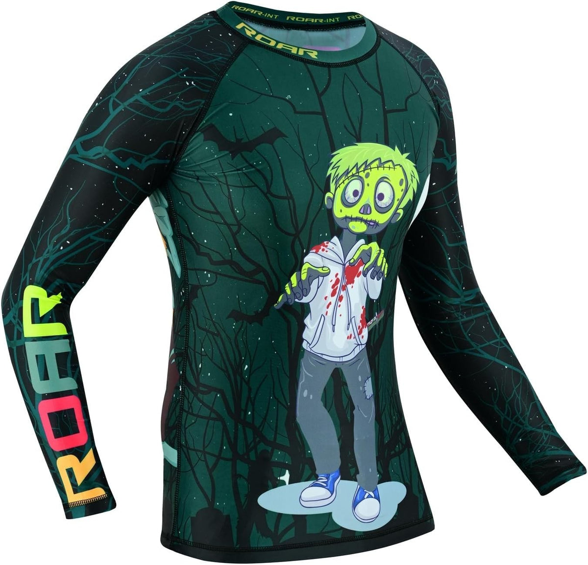 Kids MMA Rash Guard & BJJ Trunks Set - Machine Washable Martial Arts Gear