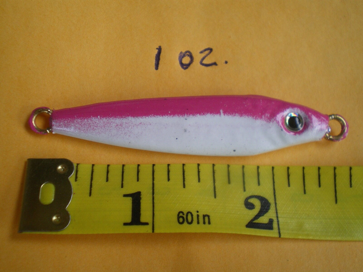 Saltwater Anchovy Fish Jig Lures Set - Spoon Style Bait, 21 Pieces