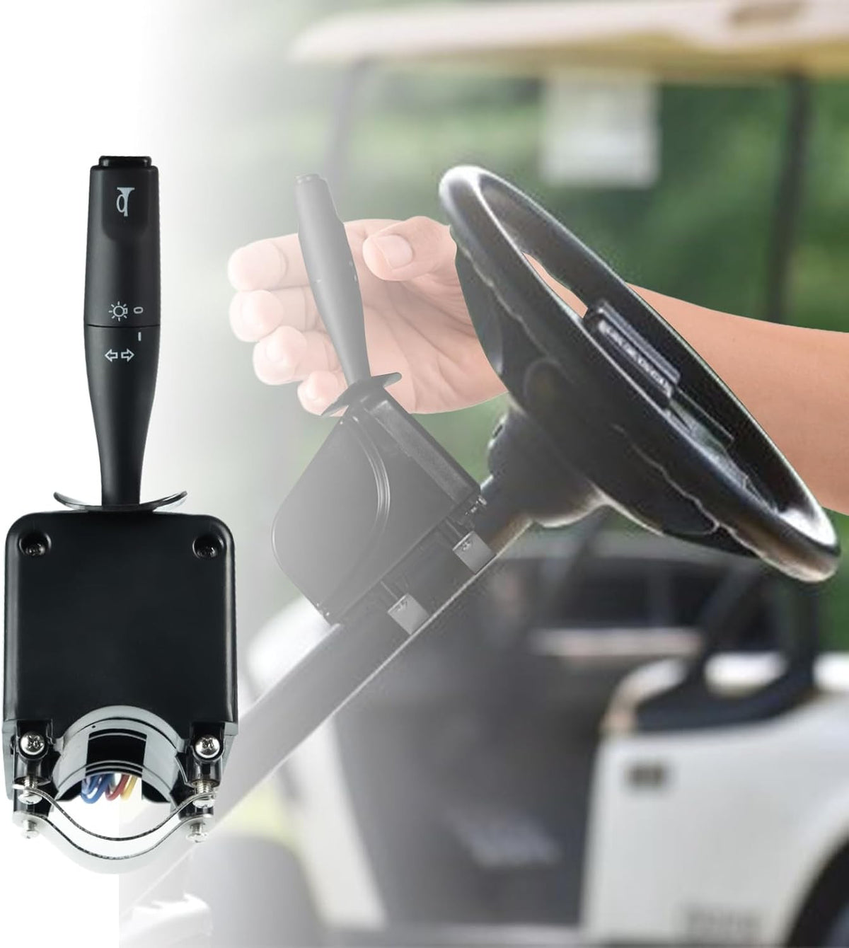 Golf Cart Turn Signal Kit with Horn & Wiring Harness for Club Car EZGO Yamaha