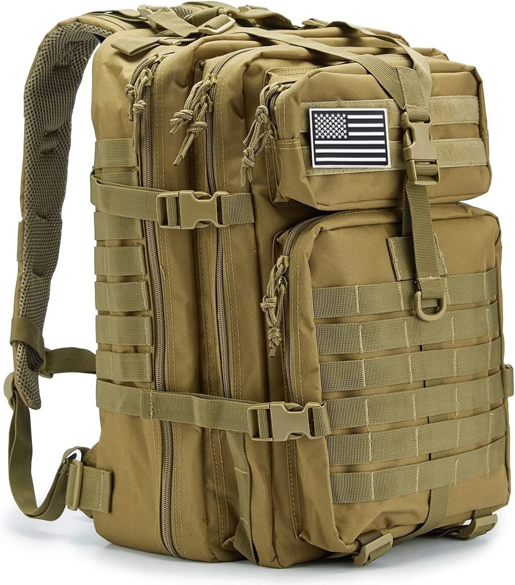 Military Tactical Backpack 30L/45L Molle Assault Bag for Camping Hiking Survival