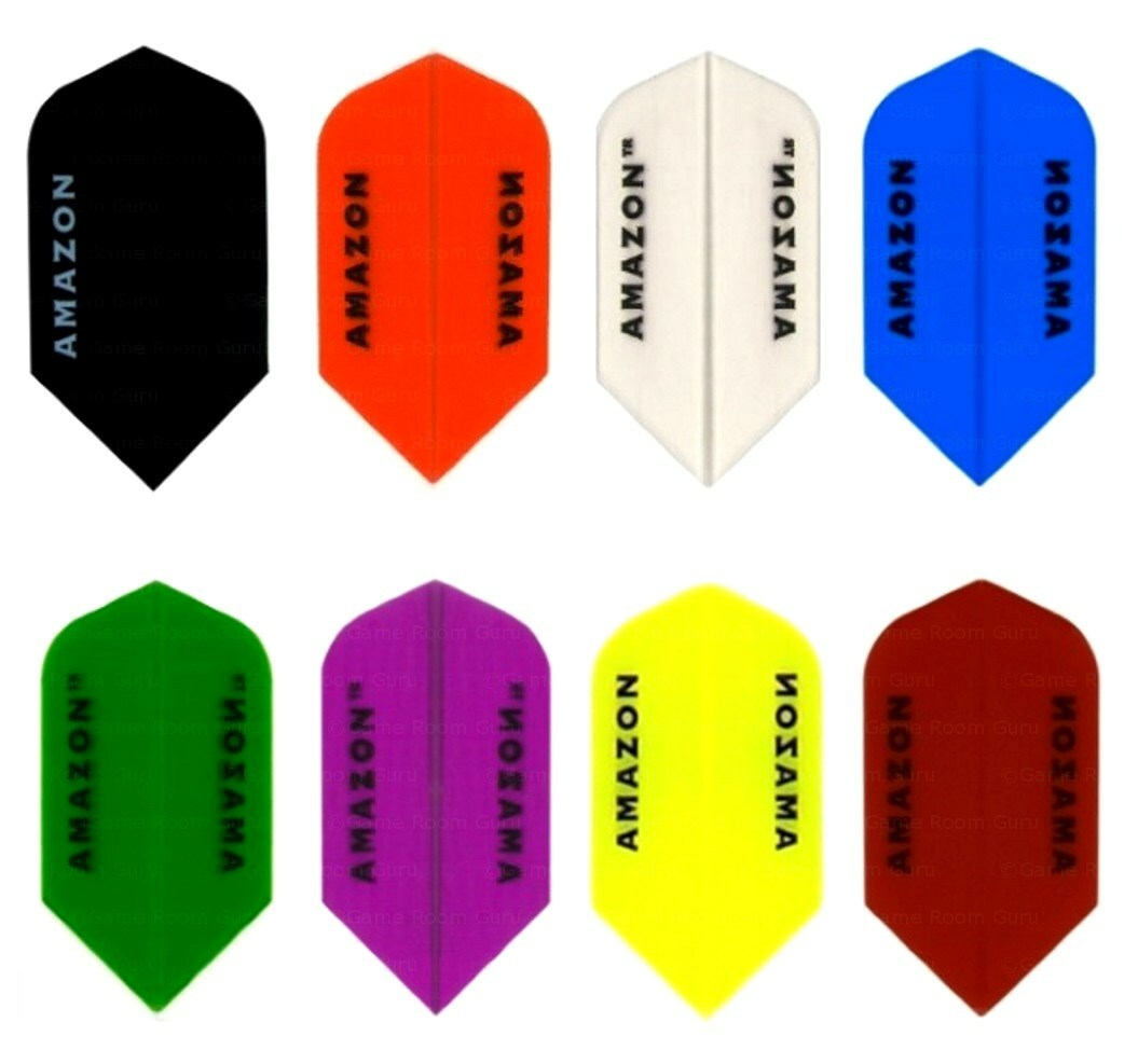 Dart Flights 5 Sets Transparent Slim Darts Flights - UK Poly 100 Micron