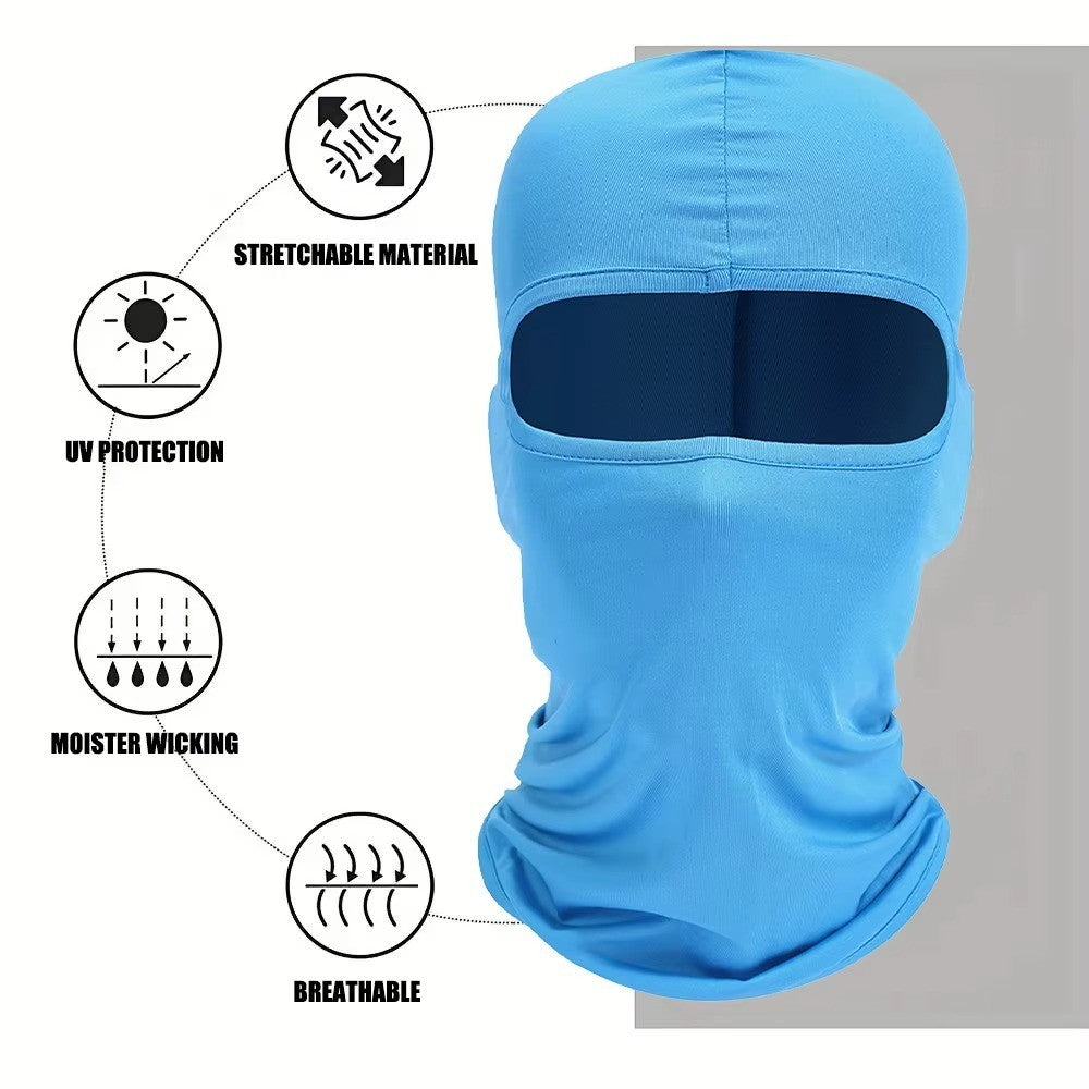 Full Face Mask UV Protection Ski Sun Hood Tactical Balaclava for Men Women