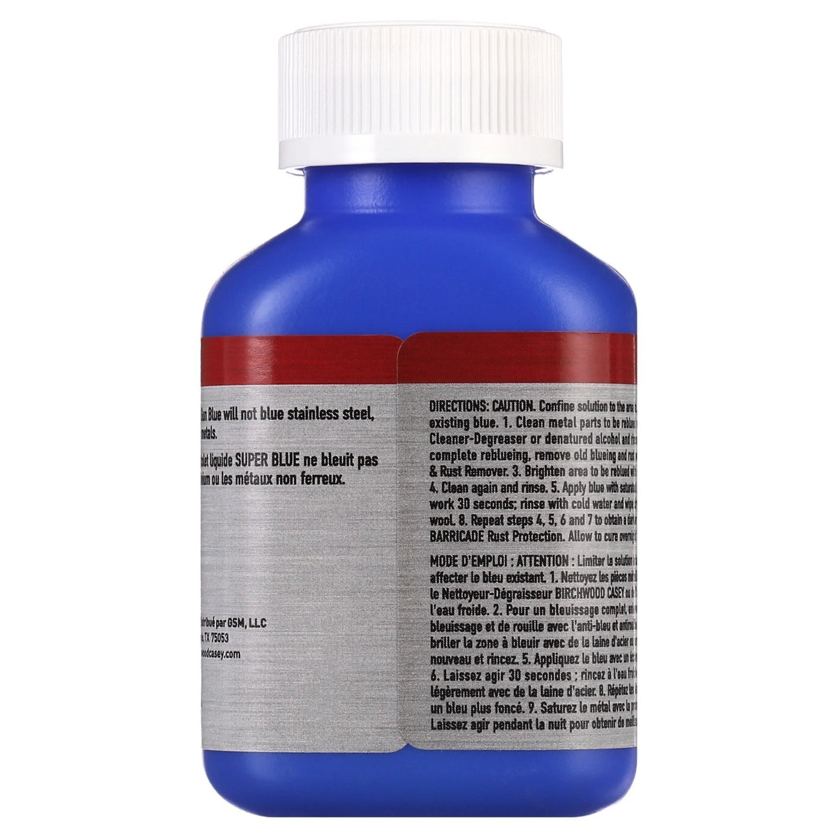 Liquid Gun Blue for Polished Hardened Steel - Touch-Up & Re-Blue