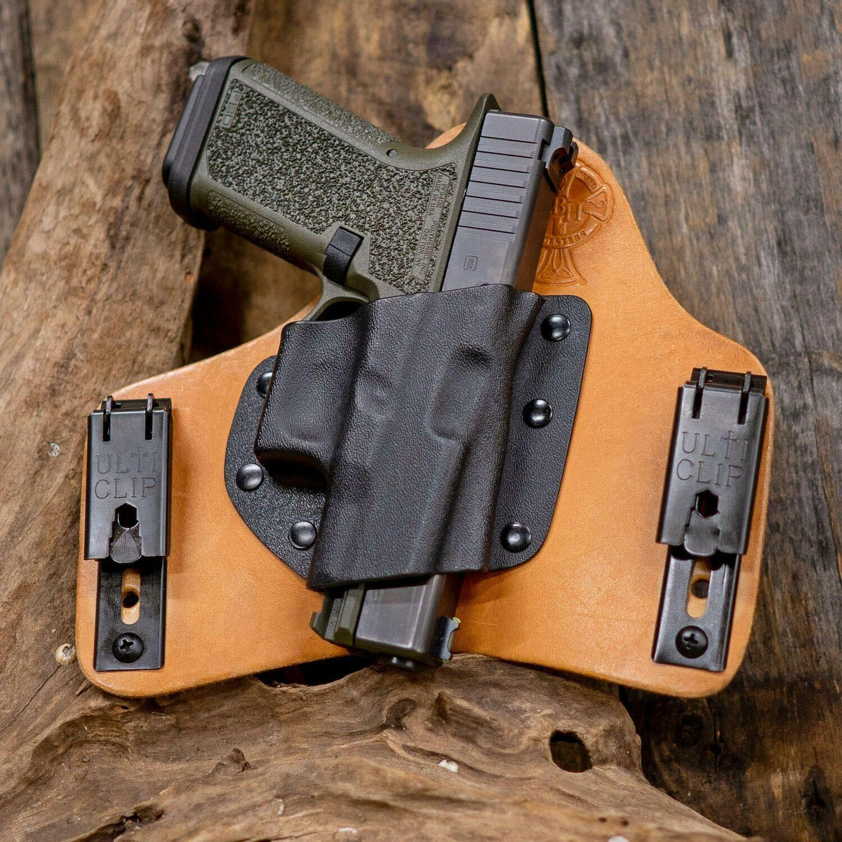 Ulticlip XL Multi-Tool Holster Clip for 1.5-Inch Belts – Locking Steel Belt Loop
