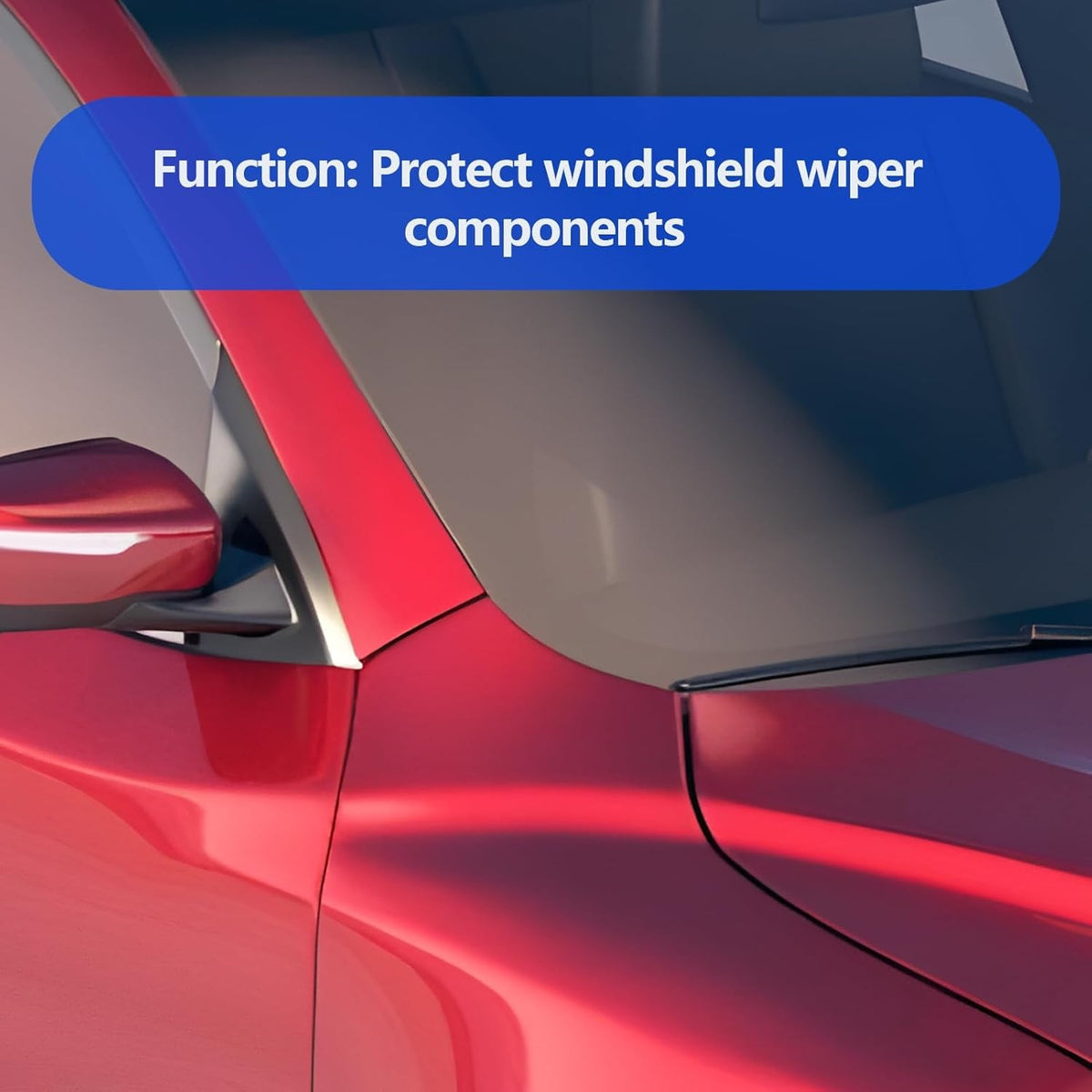 Windshield Wiper Cowl Cover Extension Panel for Nissan Pathfinder 2013-2020