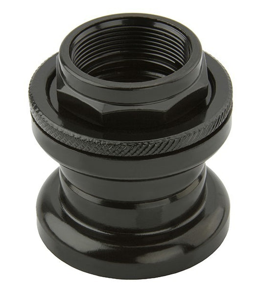 Bicycle Headset 1 Inch Threaded Steel Black BMX Compatible Upgrade