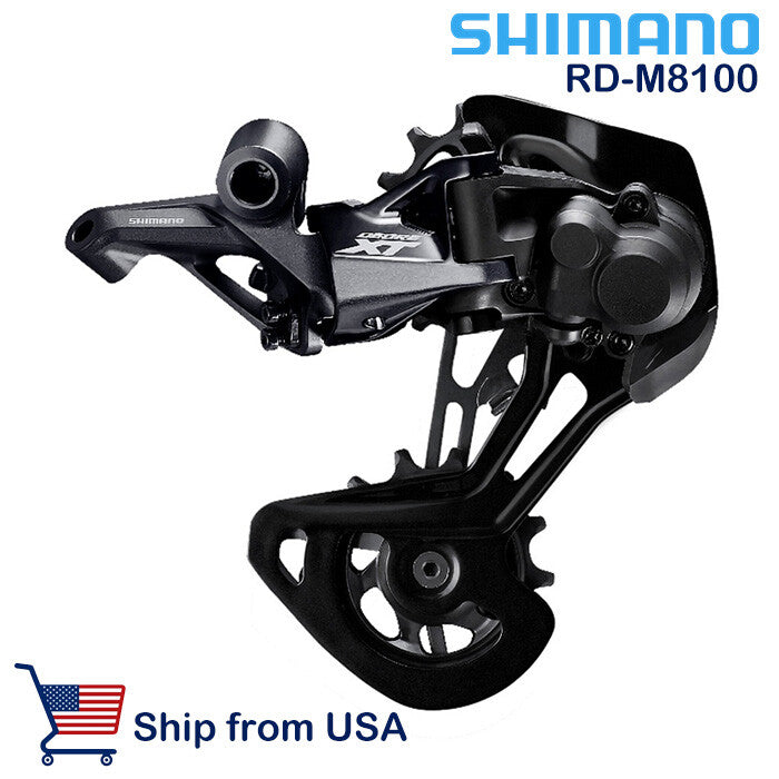 Shimano XT M8100 12-Speed Long Cage Mountain Bike Rear Derailleur