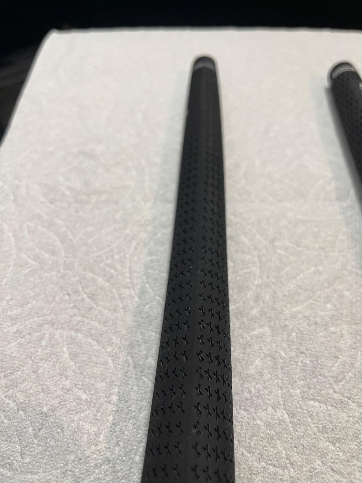 Karma Velour Black Golf Grips Standard Size 51g Round & Ribbed Core