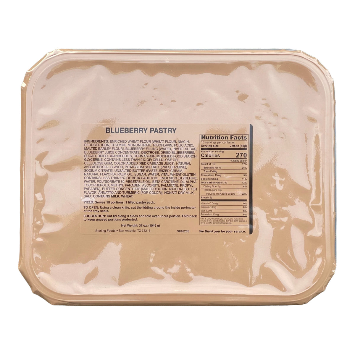 Military Surplus MRE Tray Packs - Variety of Flavors, Large Group Rations