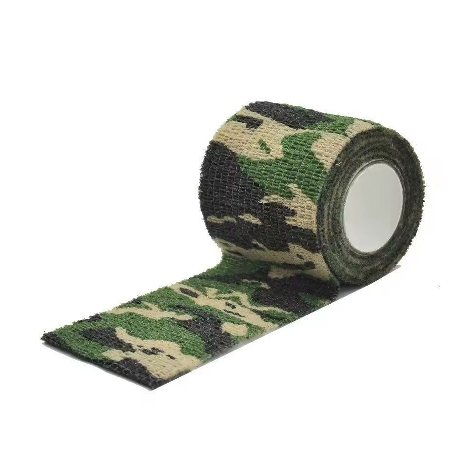 Camo Fabric Tape Wrap for Hunting Guns and Outdoor Gear - 15 Rolls