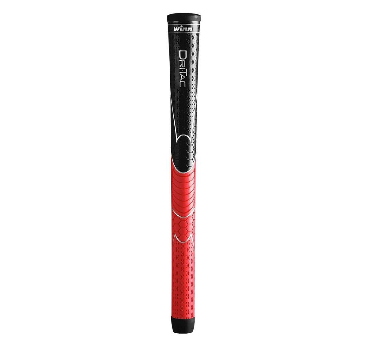 Set of 7 Winn Dri-Tac Standard Grip Black Red for Tennis & Sports