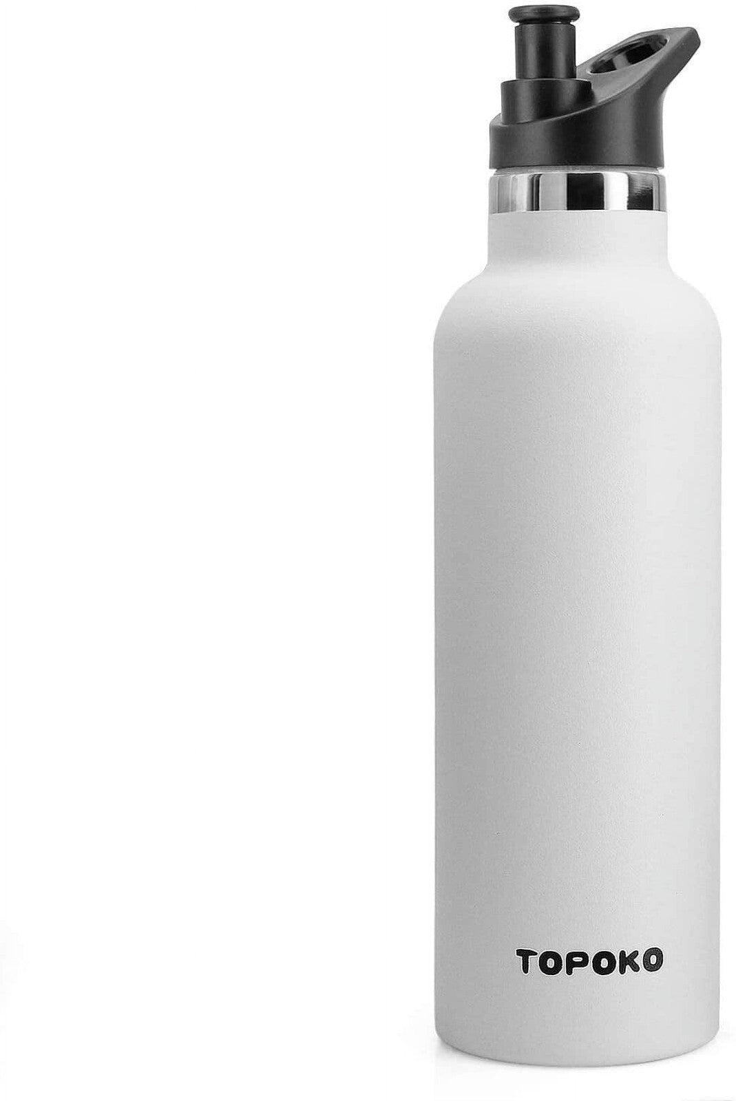 25 oz Stainless Steel Water Bottle with Double Wall Insulation and Bite Valve