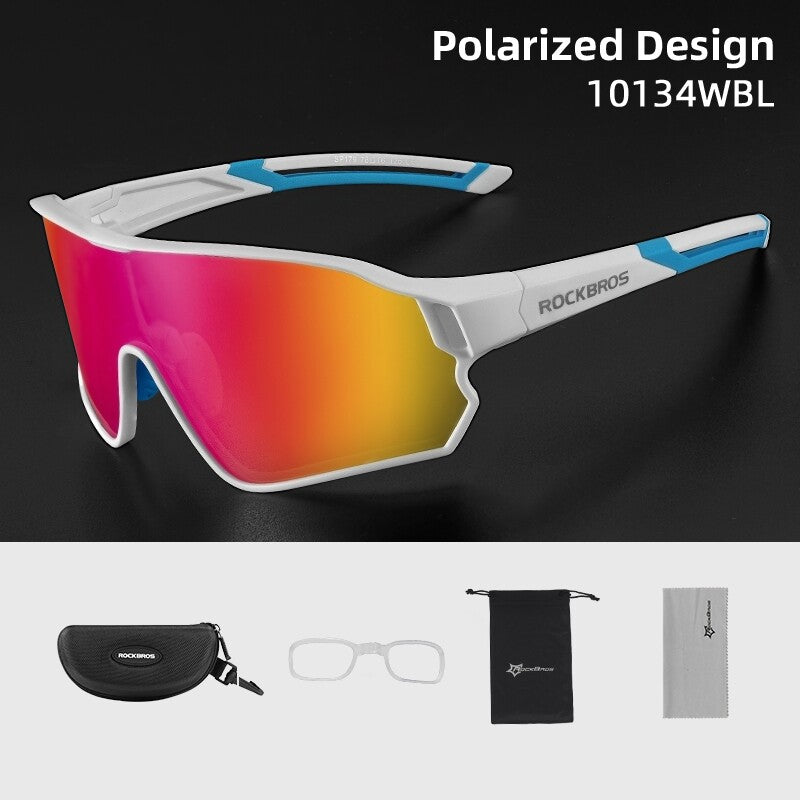 Polarized & Photochromic Cycling Sunglasses UV400 Protection Sport Glasses