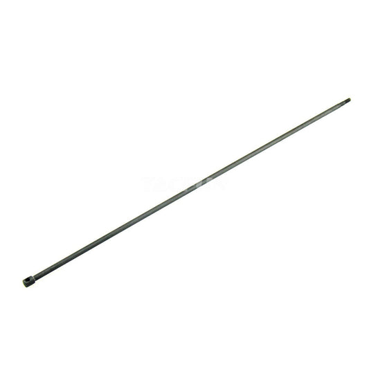 17-Inch Steel Rifle Cleaning Rod for SKS - Carbon Steel, Anodized Finish