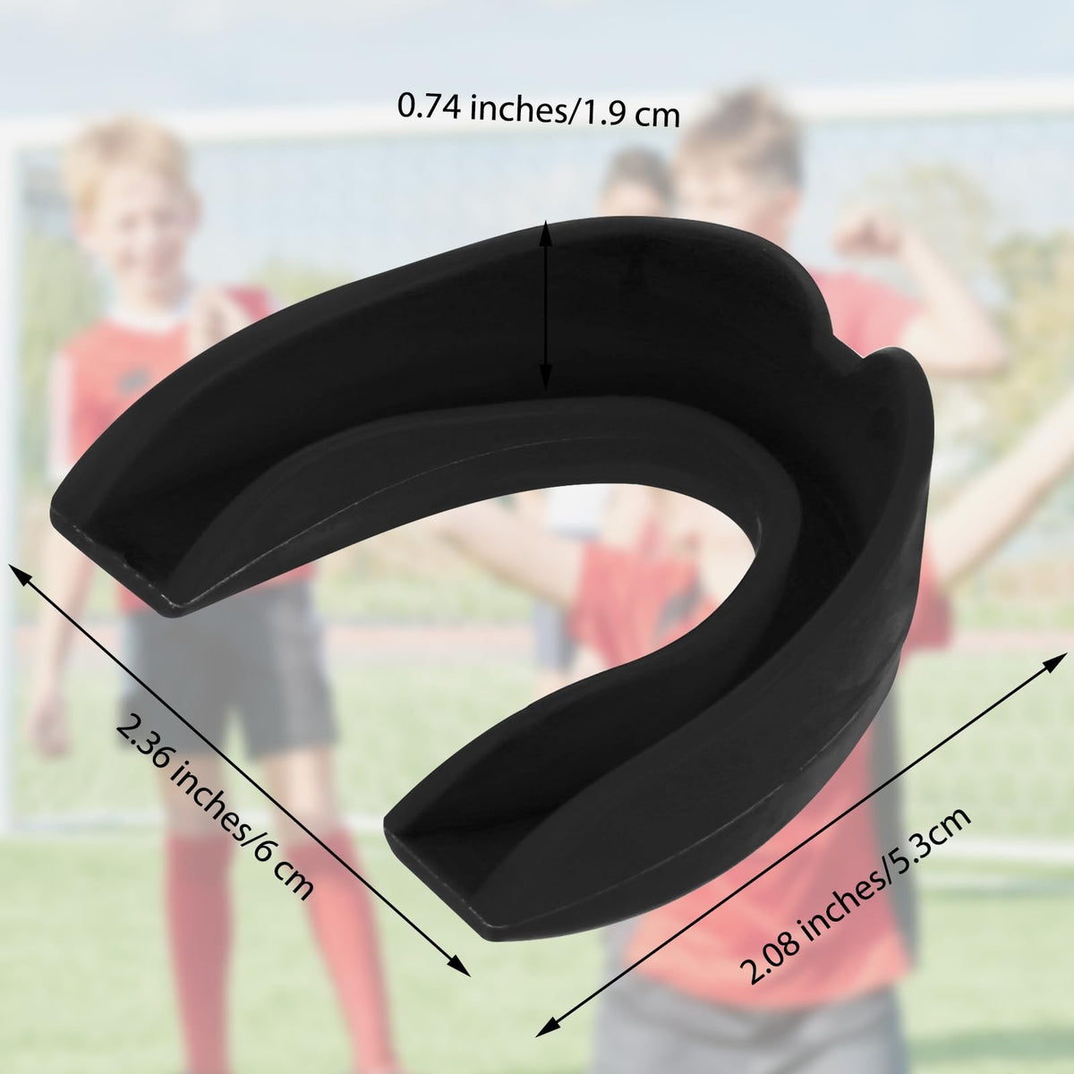 4 Pack Sports Mouth Guards Athletic Teeth Protector for Boxing Football Soccer