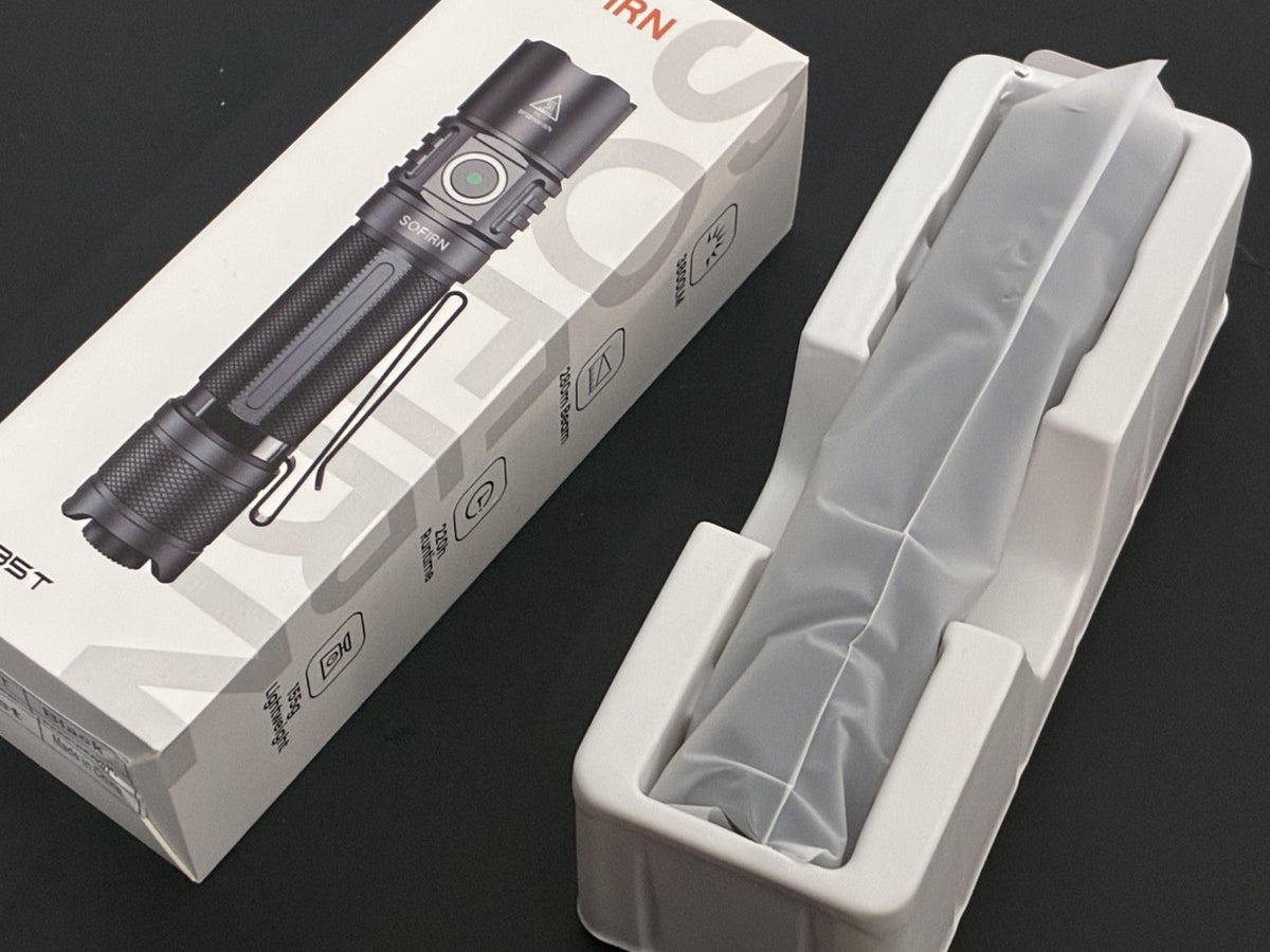 Tactical EDC Flashlight 3800 Lumens Rechargeable USB-C Dual Switch