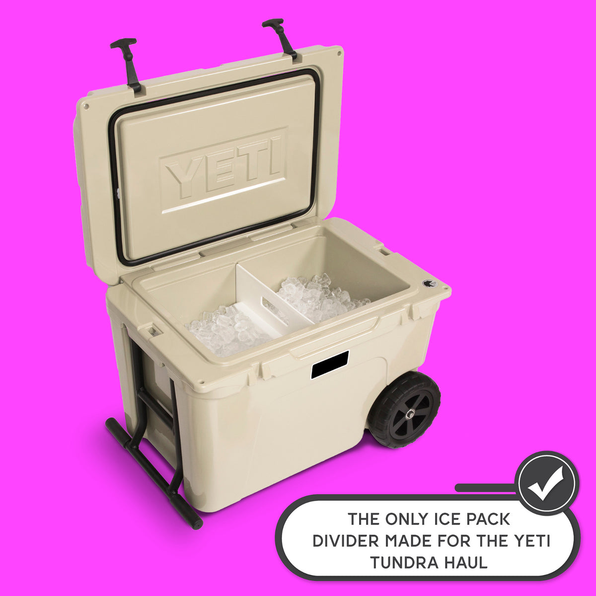 Ice Pack Divider for YETI Coolers - Fits Tundra 35, 45, 65 & Haul