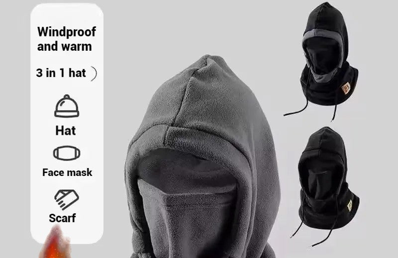 Winter Full Face Mask Ski Cap Balaclava Tactical Warm Hat for Outdoor Sports