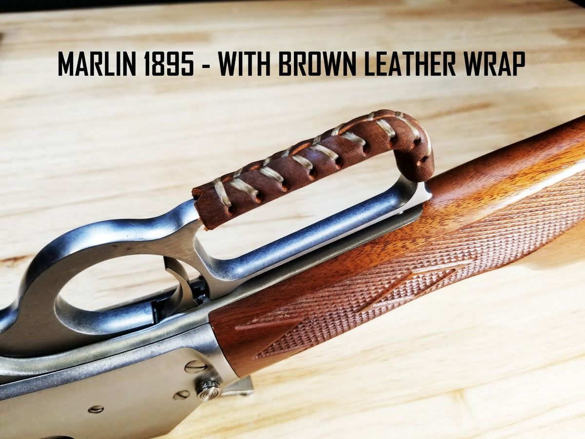 Leather Lever Wrap Kit for Lever-Action Rifles & Shotguns - 2 Pack