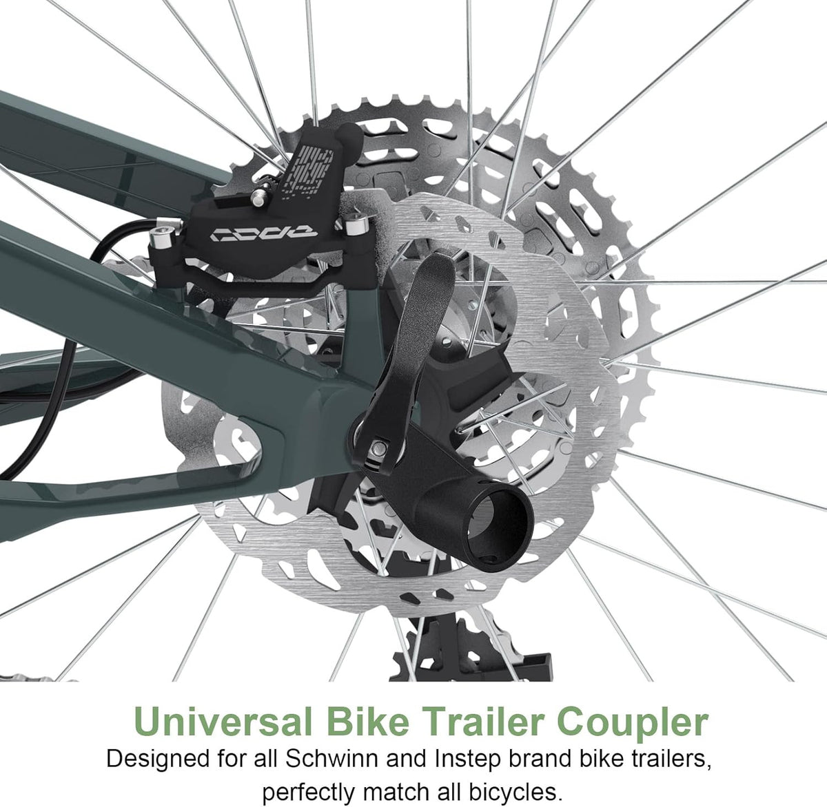 Bike Trailer Hitch for Instep/Schwinn Bicycles - Trailer Coupler Attachments