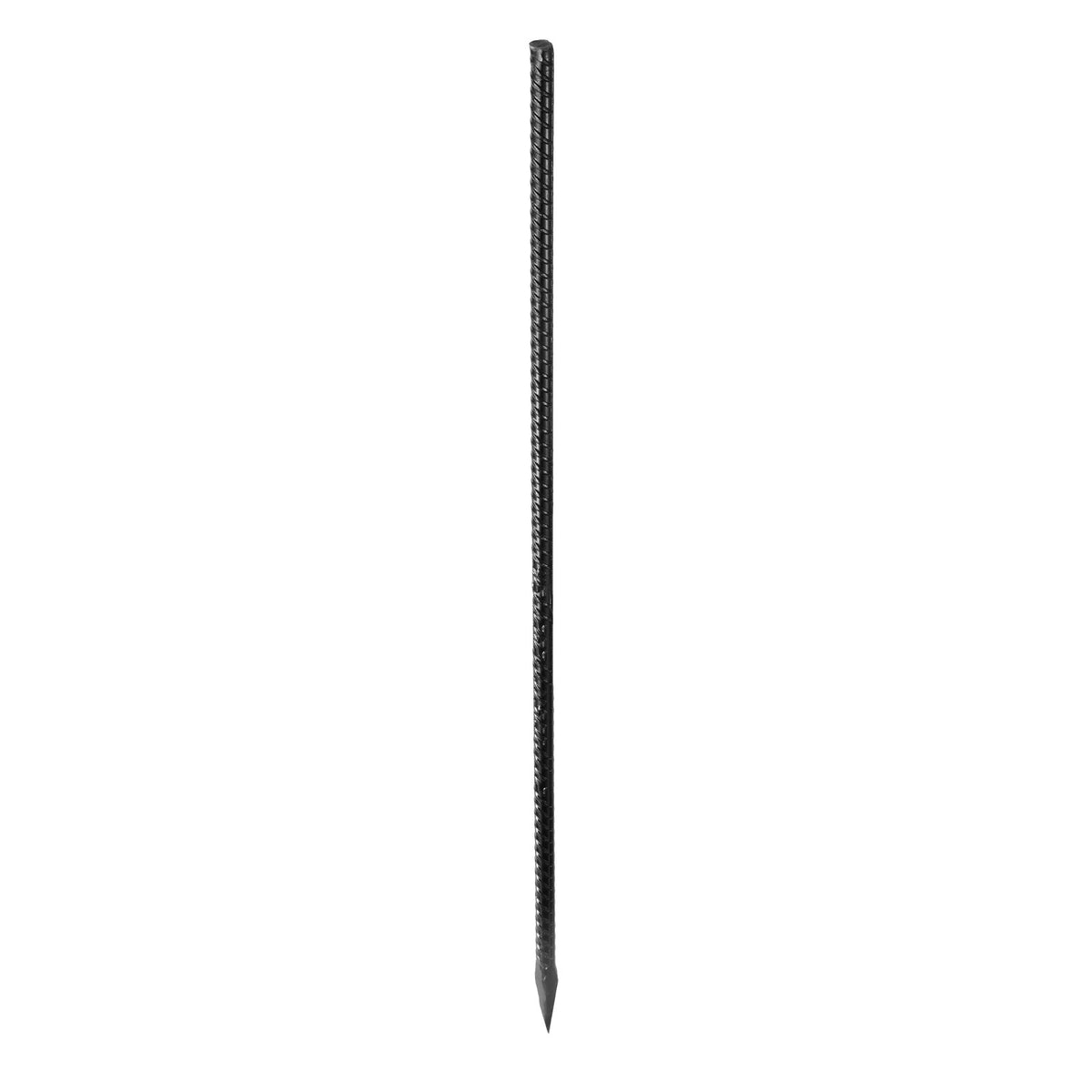 24-Inch Galvanized Steel Rebar Stakes 20 Pack Heavy Duty Ground Anchors