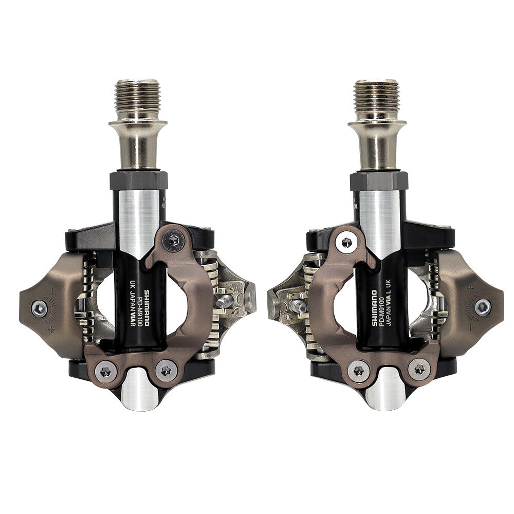 Shimano XTR Race MTB Clipless Pedals with SH51 Cleats for Cross-Country Riding