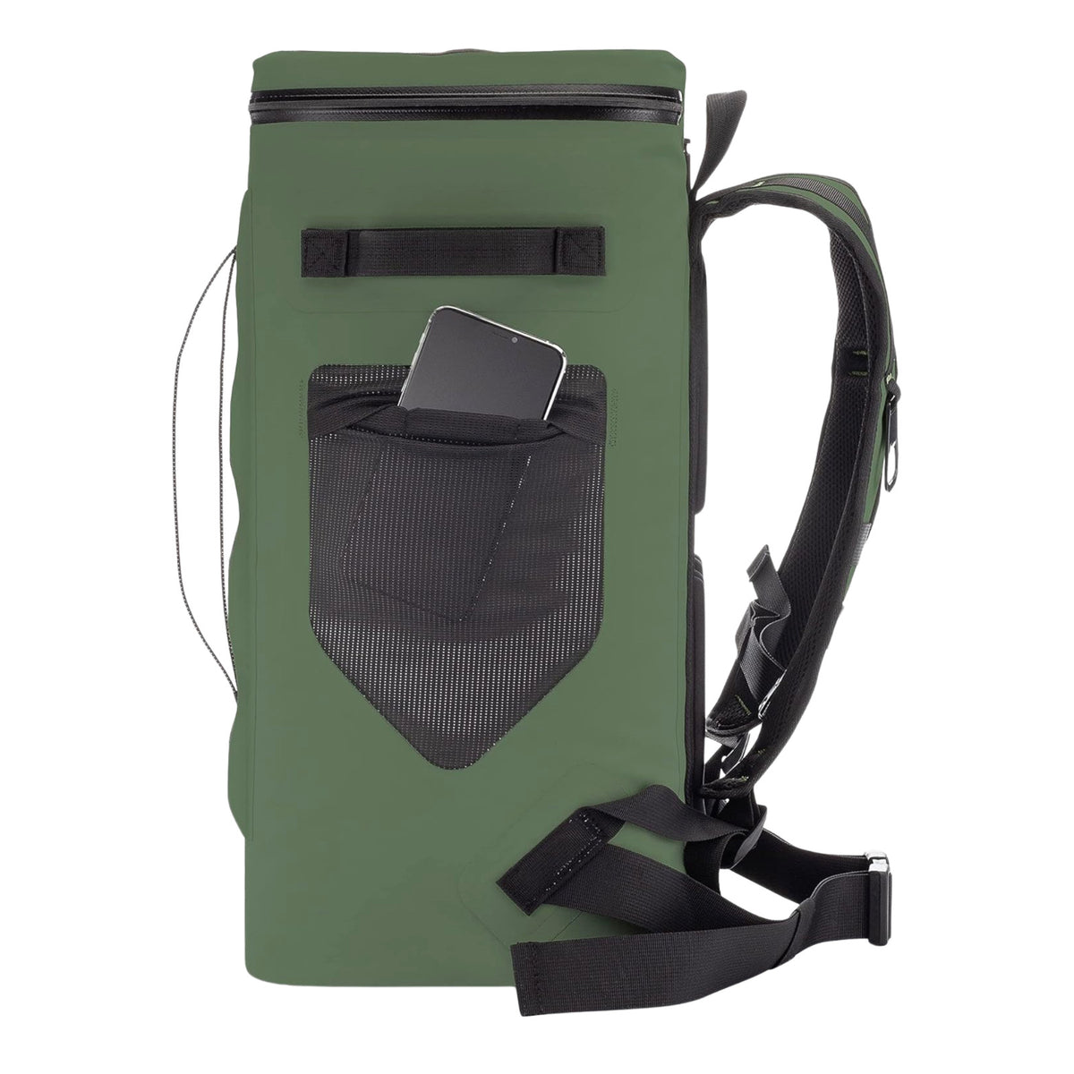 Insulated Backpack Cooler Holds 35 Cans for 72 Hours, Waterproof Green