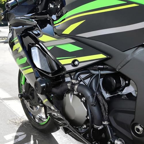 Motorcycle Frame Sliders Crash Protector for Kawasaki ZX-6R 2024-2026