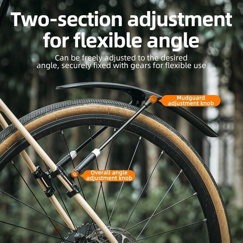 Universal Bike Fenders Front & Rear - Adjustable Mud Guards for 700C Bikes