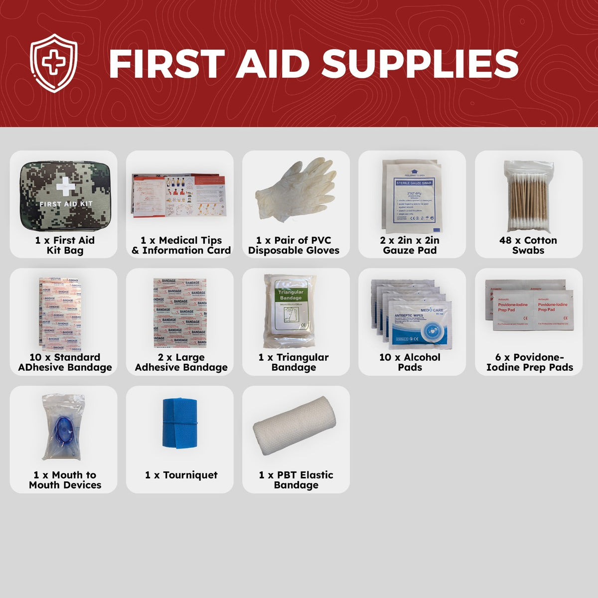 Pre-Packed Survival Backpack for Emergency Preparedness - Family Kit
