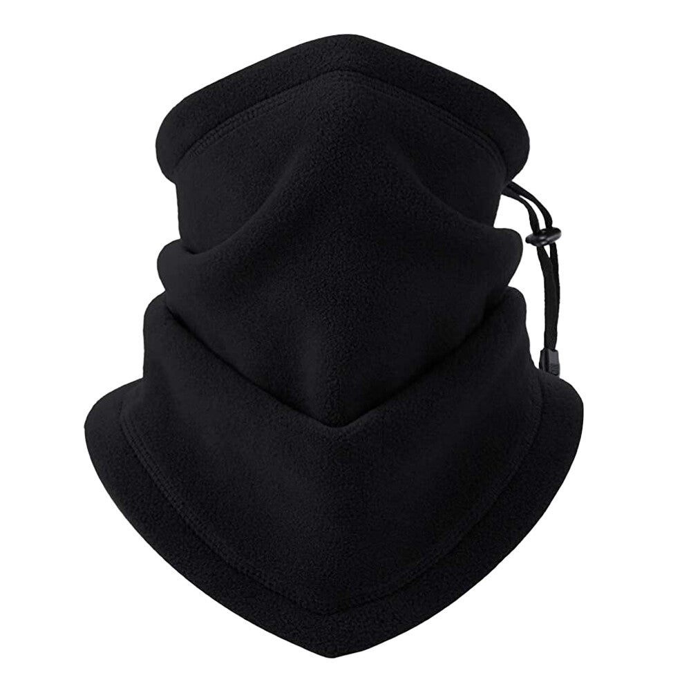 Fleece Neck Warmer Gaiter Winter Balaclava Ski Mask with Adjustable Strap
