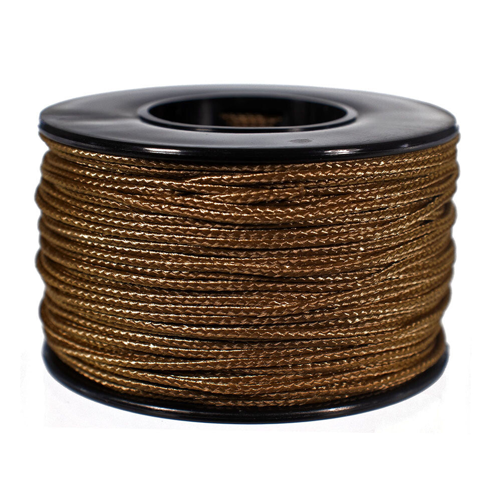 Micro Paracord 125 Ft Spool - Strong Nylon Utility Cord for Crafts & Outdoor Use