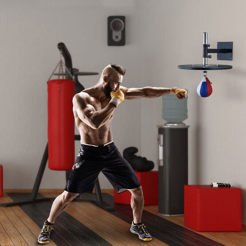 Adjustable Speed Bag for Boxing MMA Martial Arts Wall Mount Training Equipment