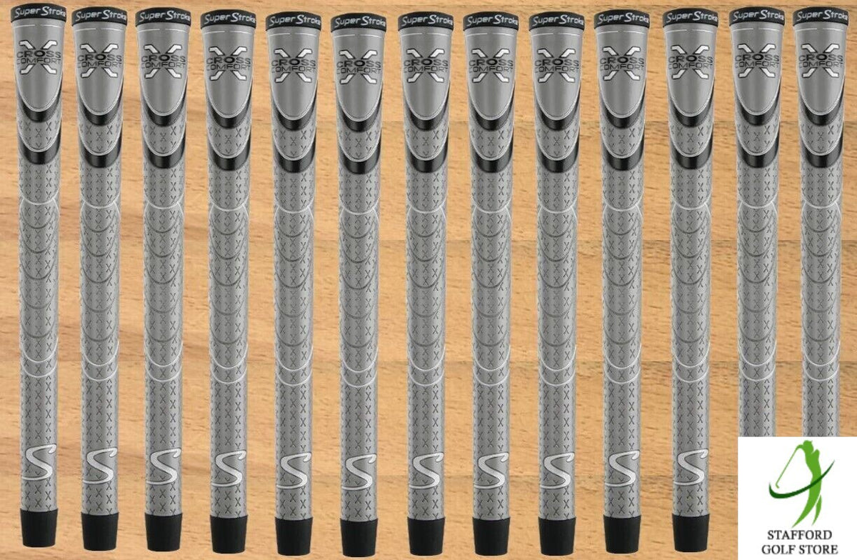 Golf Grip Set - Super Stroke Cross Comfort Undersize, Standard, Midsize & Jumbo