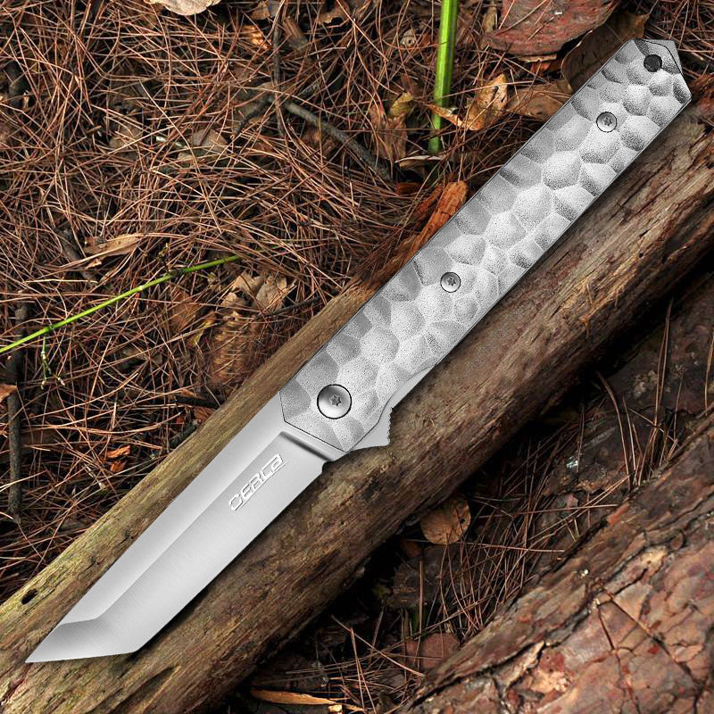 EDC Folding Pocket Knife with 3.54-Inch Blade, Ball Bearing Open, Safety Lock