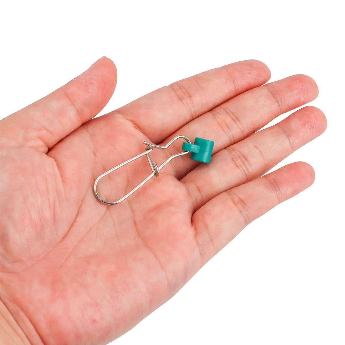 Heavy Duty Stainless Steel Fishing Sinker Slides 100 Pack for Braid Lines