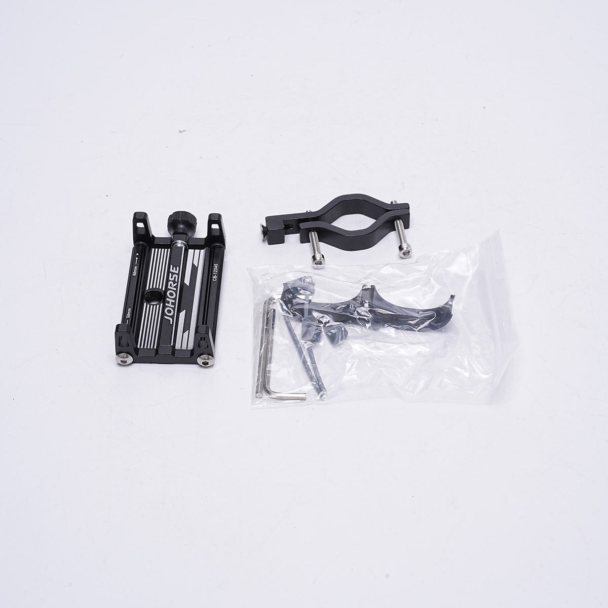 Aluminum Bicycle Phone Mount Handlebar Holder Adjustable GPS Smartphone Clamp