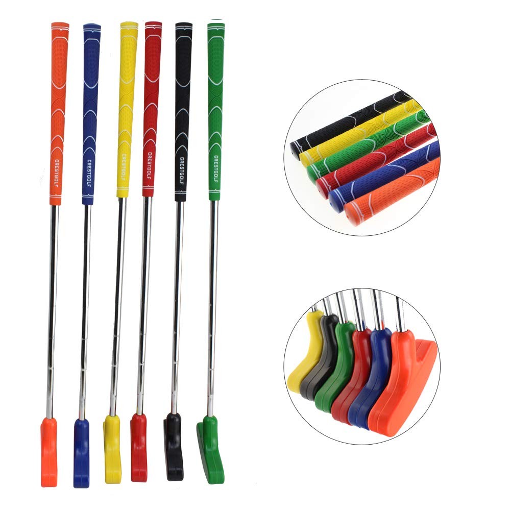 6-Piece Dual Left & Right Handed Golf Putter Set 25-35 Inch