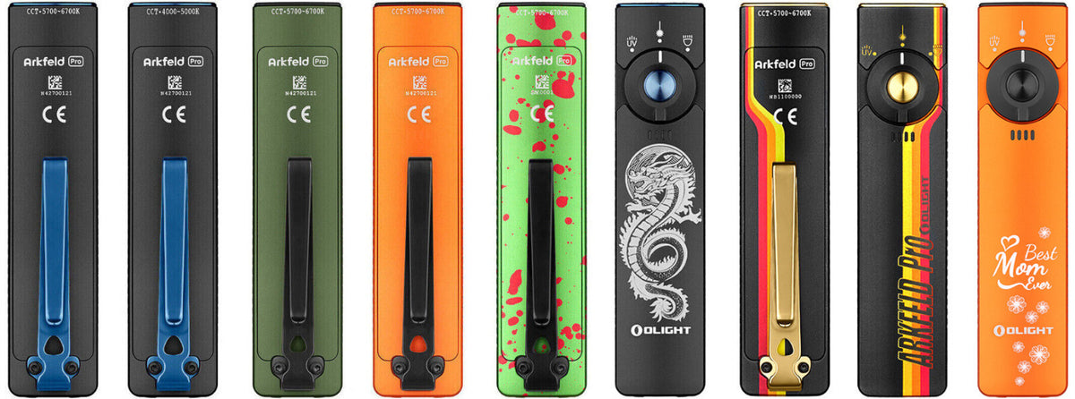 LED Flashlight with UV & Green Laser 1300 Lumens - Portable EDC Light