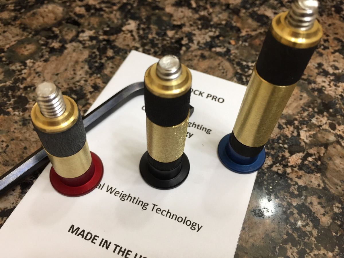Golf Club Counter Balance Weights Set - 25g, 30g, 40g with Tool & Manual
