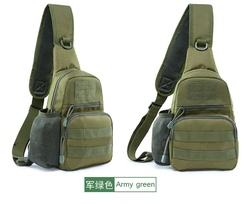 Outdoor Tactical Sling Bag Military MOLLE Crossbody Backpack
