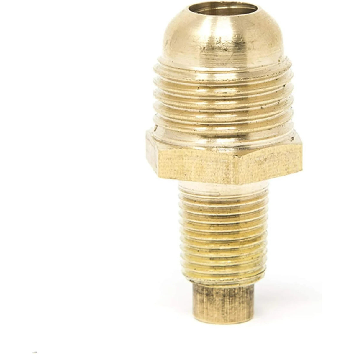 Propane Brass Orifice Fitting 3/8" Flare x 1/8" MNPT Male for Gas Grills