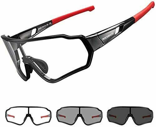 Polarized Cycling Sunglasses Windproof Men's Bike Goggles