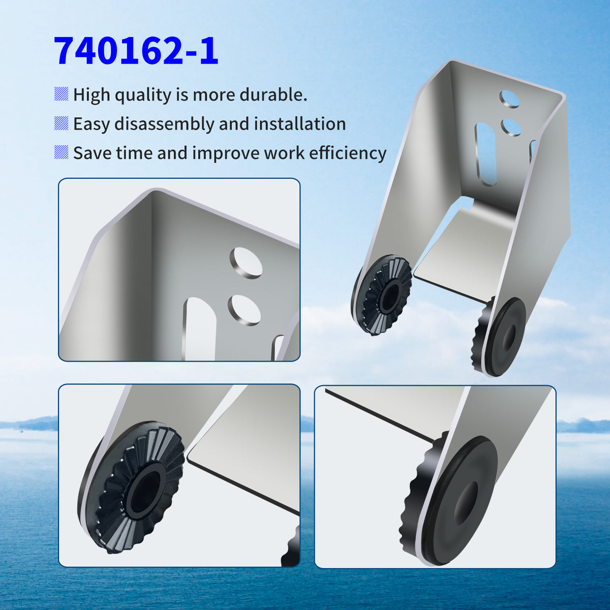 Metal Transducer Mounting Bracket for Si G2N MHX MXNT - Durable Fish Finder Mount