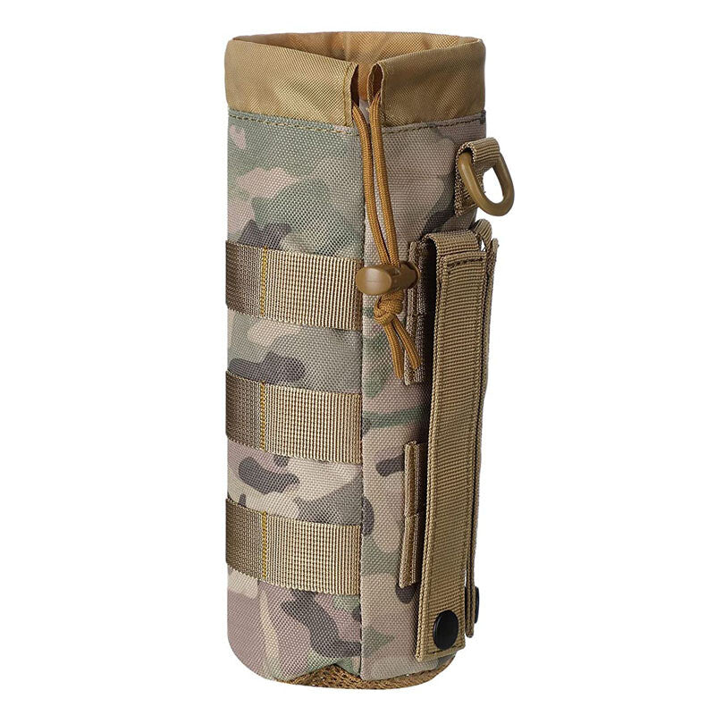 Tactical Molle Water Bottle Holder Pouch for Outdoor Hiking and Camping