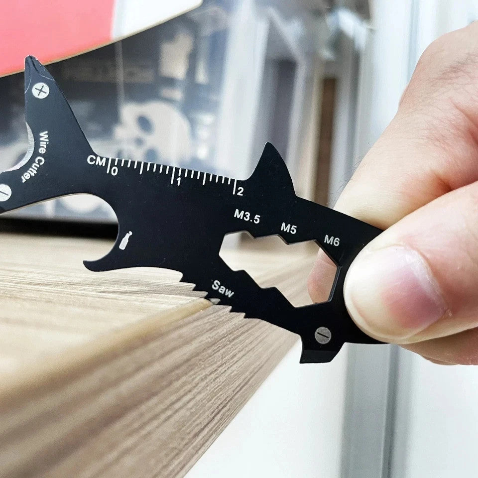 15-in-1 Multi Tool Pocket Knife Keychain for Camping Outdoor Survival