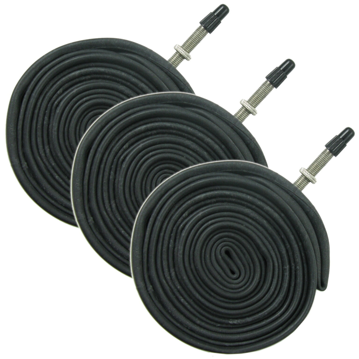 Bike Inner Tubes 700x28-35c / 27x1-1/8-1-1/4 Threaded Presta Valve - Multiple Quantity