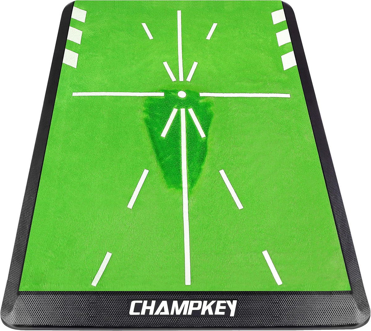 Heavy Duty Golf Hitting Mat with Swing Path Feedback Indoor Outdoor Practice